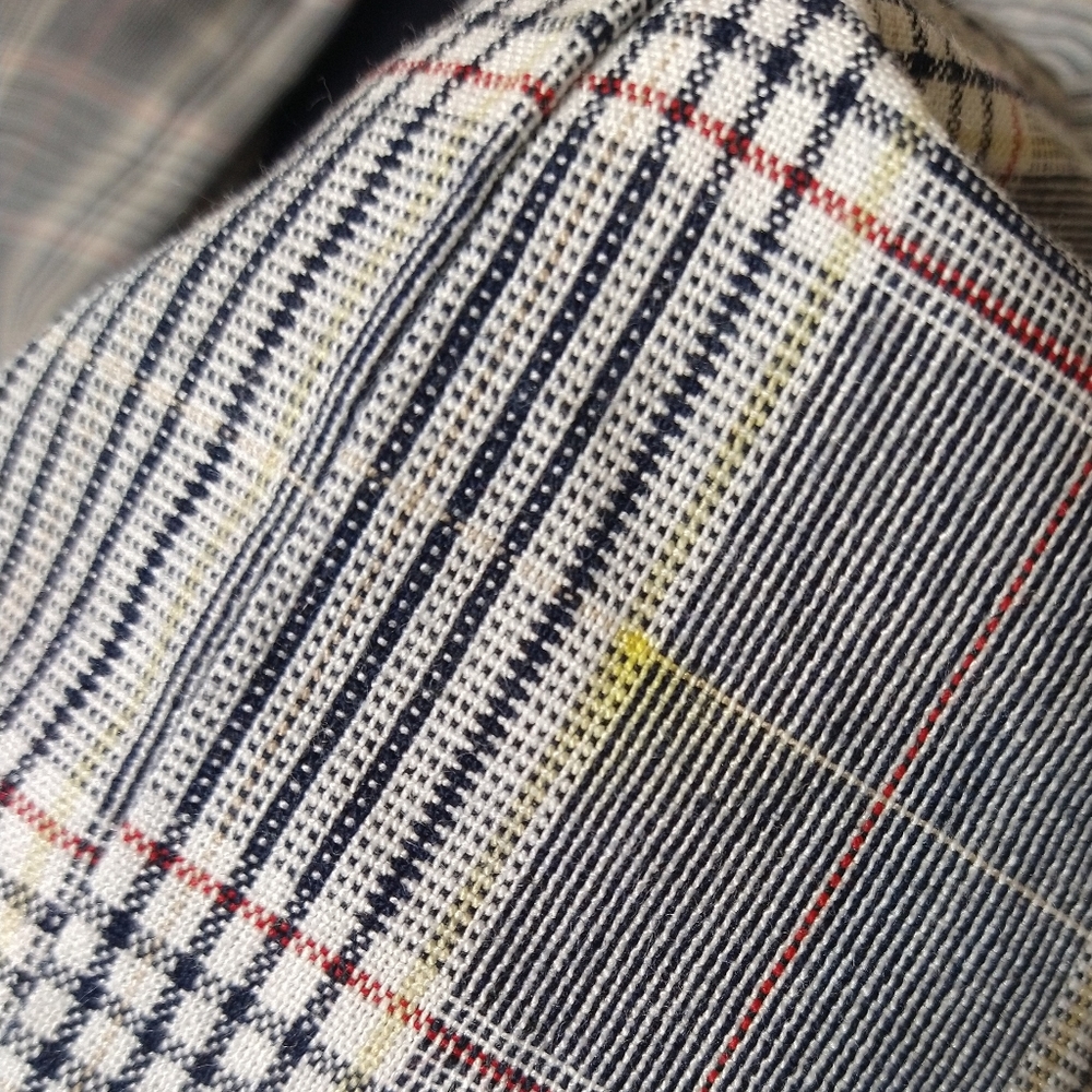 🌹Urban Renewal Plaid Wide/Straight Leg High Waisted Pants XS - Picture 5 of 6